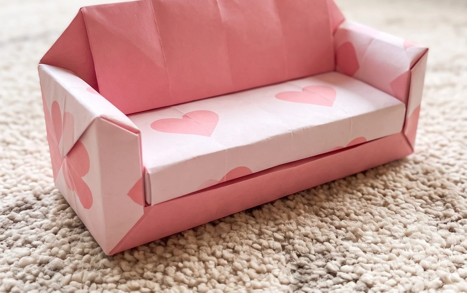 How to Fold an Origami Sofa