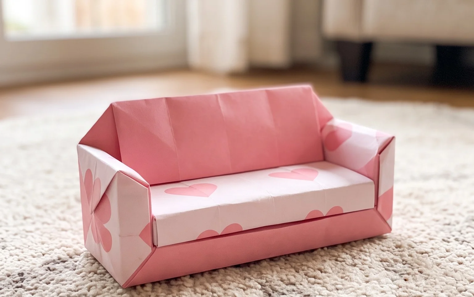 How to Fold an Origami Sofa