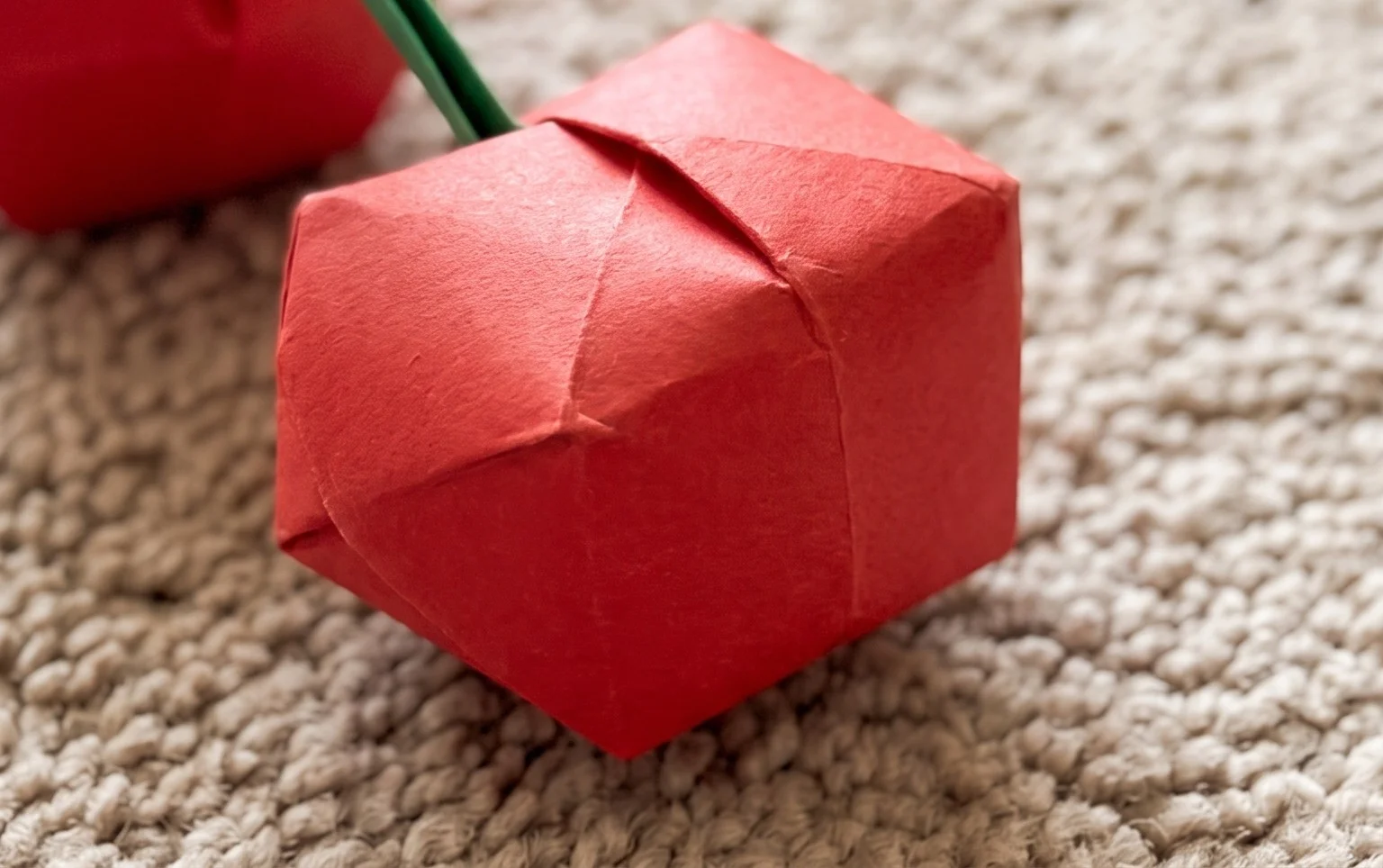 Origami Cherry: Step-by-Step Instructions